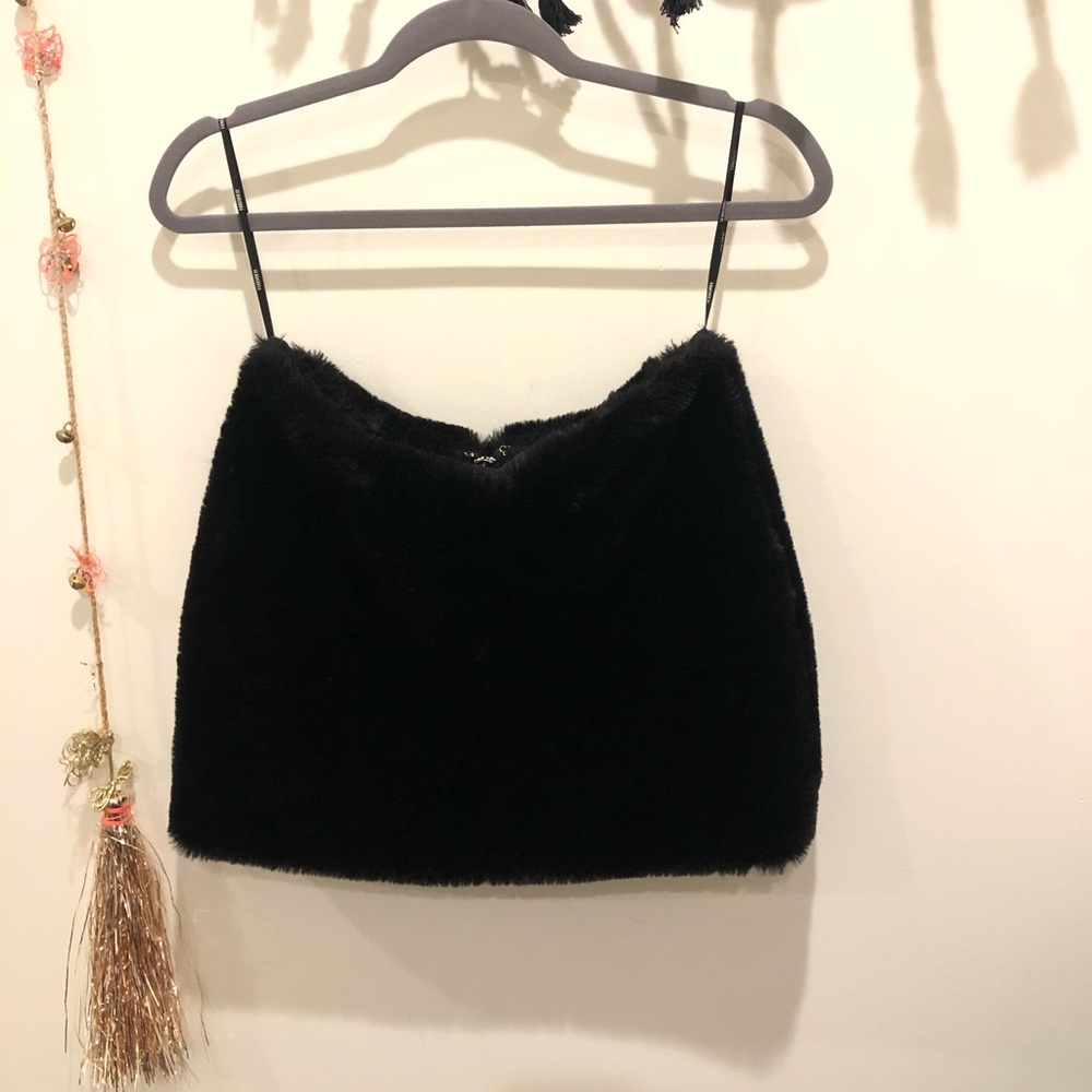 Fuzzy soft  MINI SKIRT